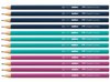 Ołówek 1111 Hb Mix Kolorów 12 Sztuk Blister Faber-Castell