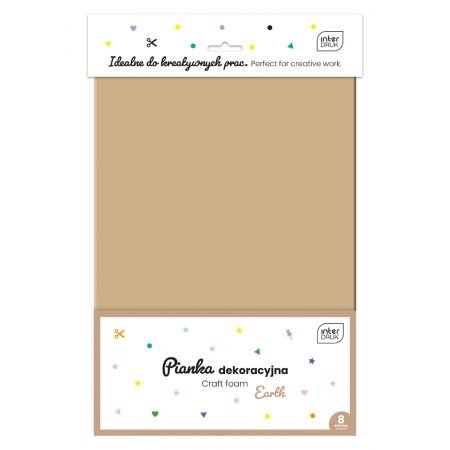 Pianka Dekoracyjna 8szt. Earth /Interdruk