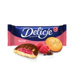 Ciastka Delicje Szampańskie 147 G Malinowe