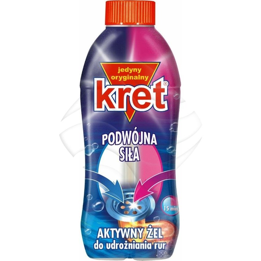 Kret Udrożniacz w Żelu 700g Dwukomorowy