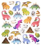 Naklejki Dinozaury 28szt. /DpCraft