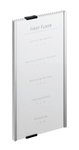 Tabliczka Przydrzwiowa Info Sign 149x297mm Srebrna /Durable 480423