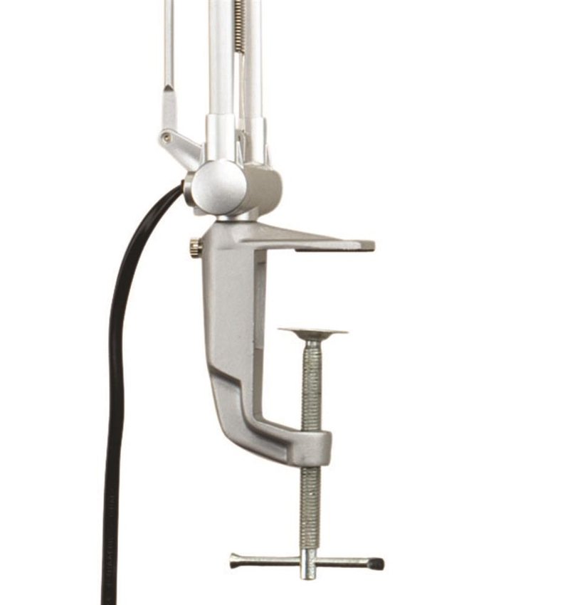 Lampka LED na biurko MAULbusiness 11W srebrno-czarna