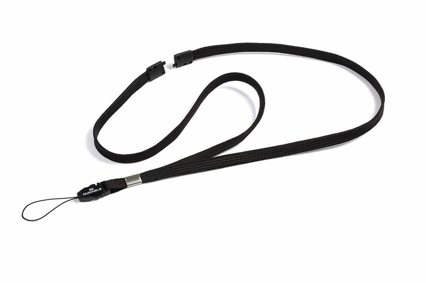 Czarna smycz 10mm długość 44 cm z pętelką op. 10 szt. / Durable