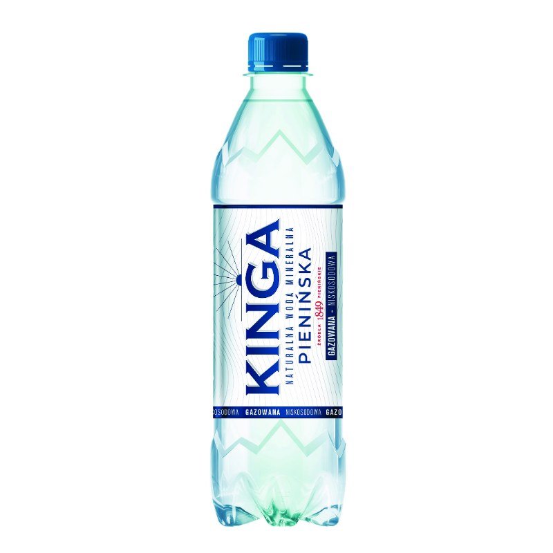 Woda Mineralna Kinga Pienińska Gazowana 0,5L