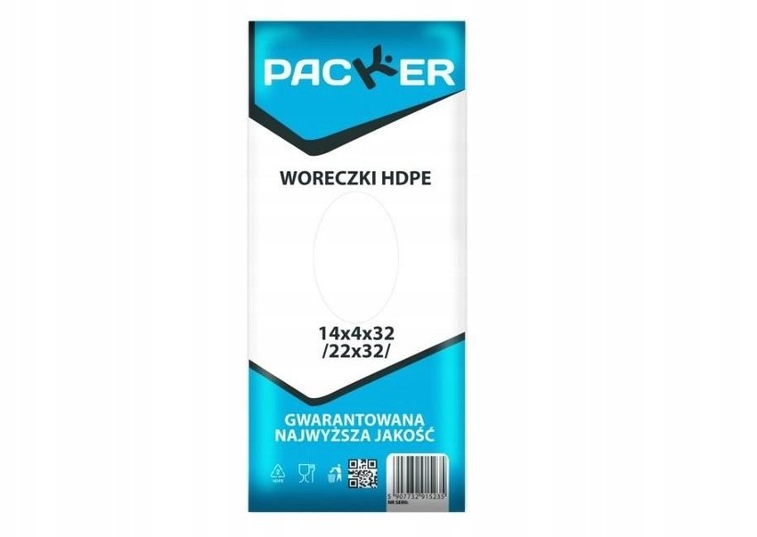 Woreczki HDPE 14/4/32 (D)  /Packer