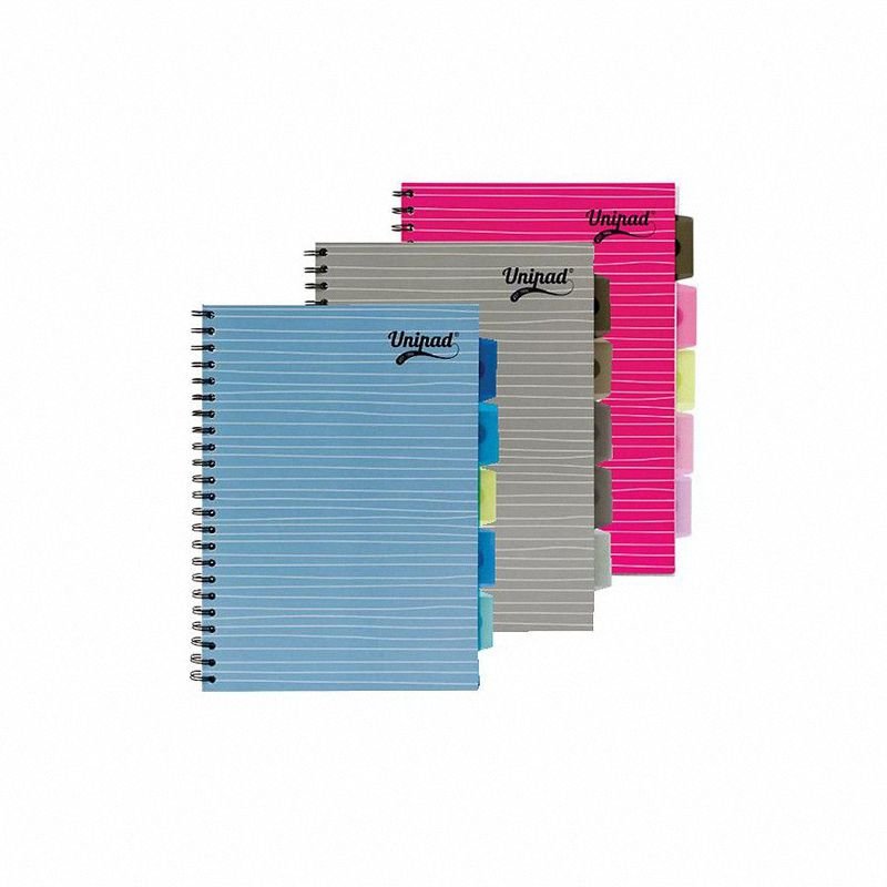 Kołozeszyt A4 200K Kr Project Book z Przekładkami Mix /Pukka Pad 6032-UNI