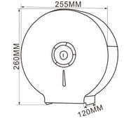 DISH7Y Podajnik papieru toaletowego Jumbo
