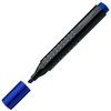 Grip Marker Permanentny Niebieski Końcówka Ścięta Faber-Castell