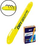 Zakreślacz w sztyfcie AMOS HLD12 DYL ŻÓŁTY a&#822112