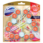 Domestos Power 5 Kostka WC 3x55g Zawieszka Flower