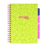 Kołozeszyt B5 200K kratka Project Book Neon Zielony / Strigo Pads
