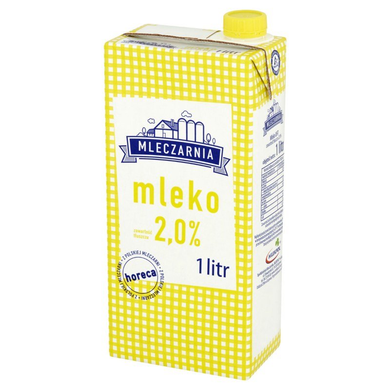 Mleko Uht Mleczarnia 2% 1L