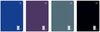 Zestaw (x10) Zeszyt A5/60 Kratka One Color MIX / Interdruk