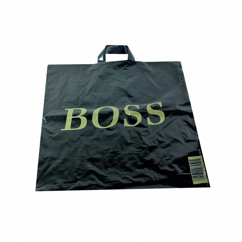 Reklamówka z rączką 47x52 DKT Mocna Hugo Boss (szt.) Powyżej 50mic