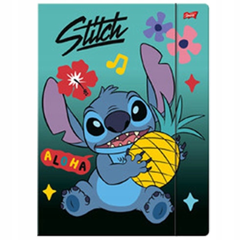 Teczka A4 z Gumką Disney Stitch Aloha