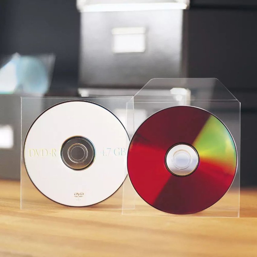 Kieszeń Djois X 3L 25 Szt. Na Cd/Dvd Z Klapką 125X128Mm