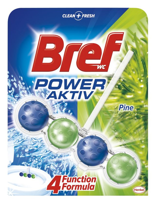 Bref WC Power Aktiv Koszyk 4Kulki Leśny