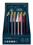 Ołówek Z Zaw. Deco Satin Gold  /Interdruk