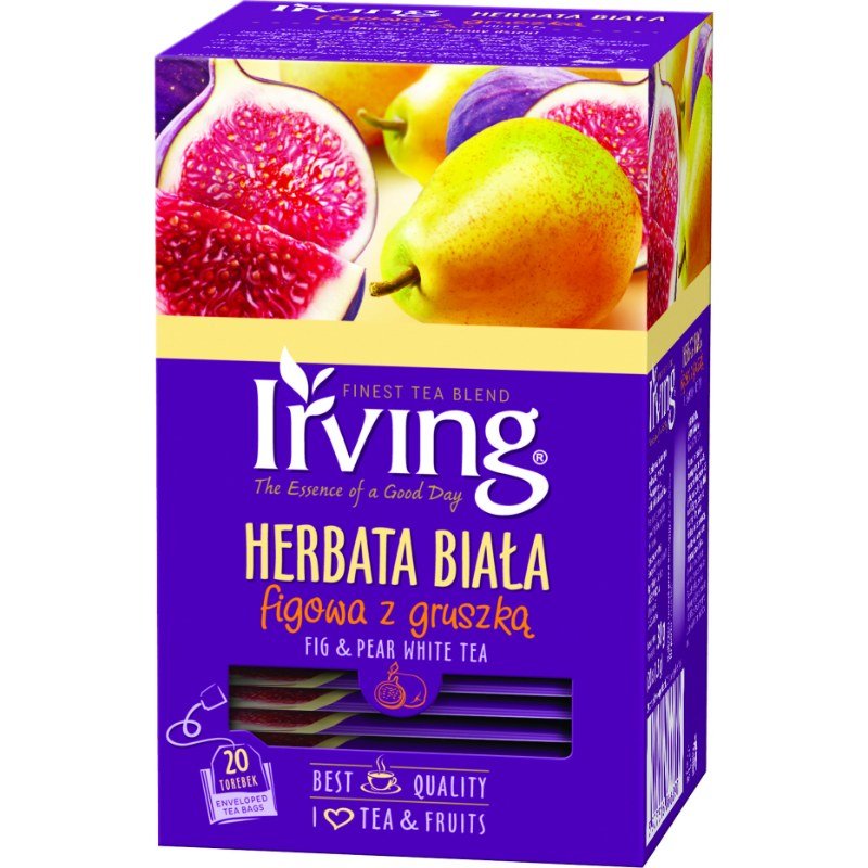 Herbata Irving Biała Figa Z Gruszką 20 Kopert