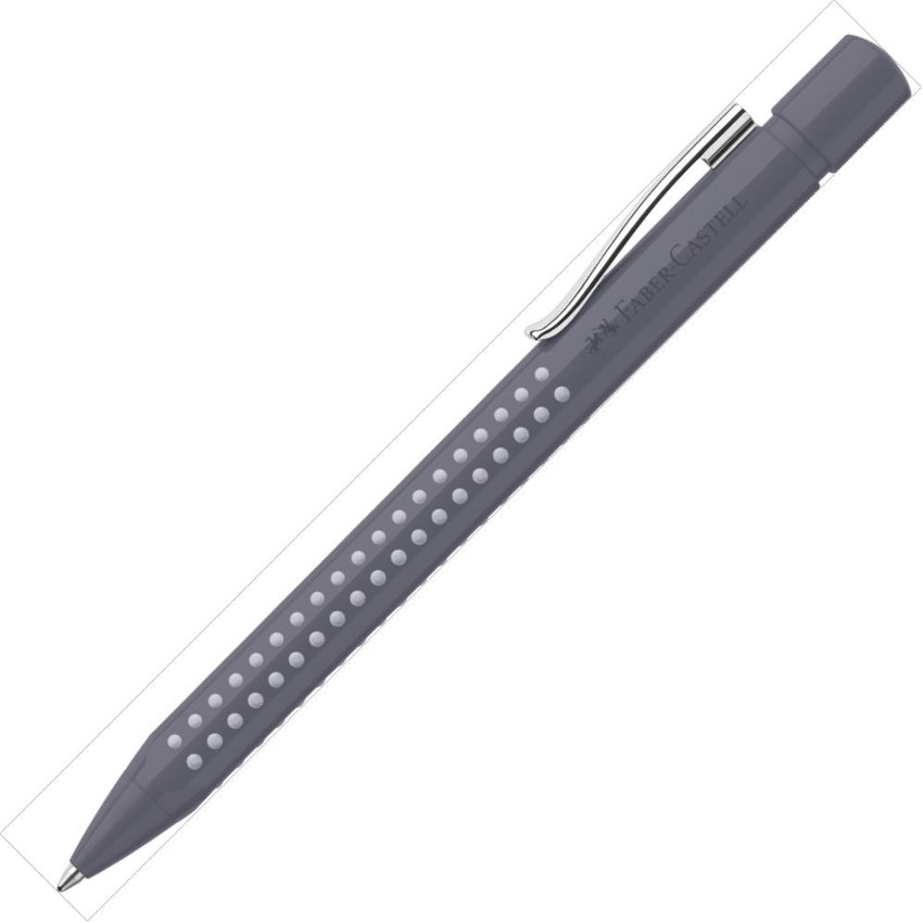 Długopis Grip 2010 Szary (Dapple Gray) Wkład M Faber-Castell