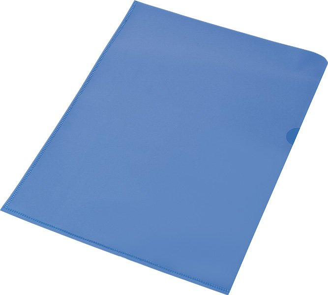 Obwoluta A4 "L" 10szt. Tył Czarny /Panta Plast