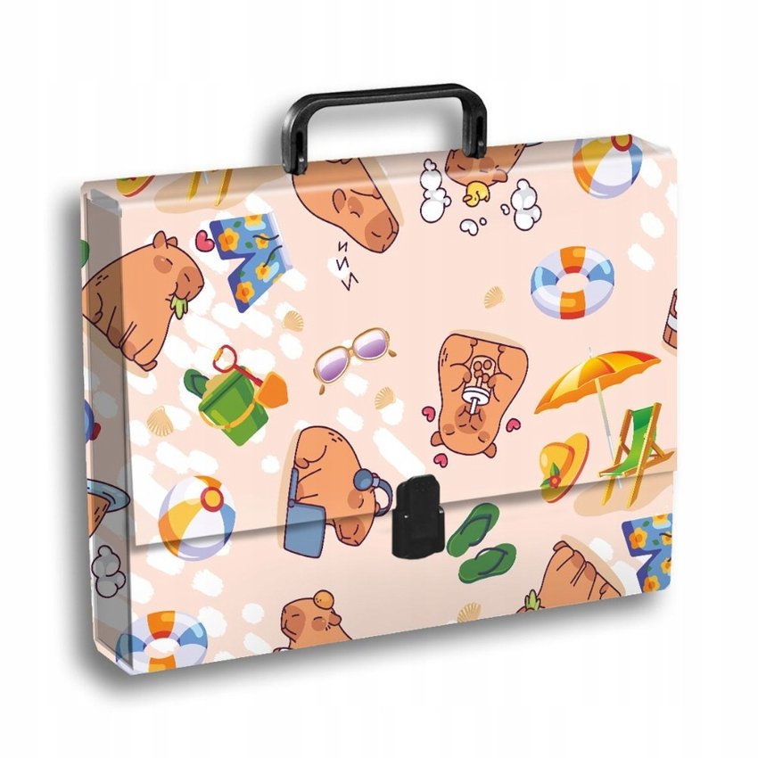 Teczka z Rączką A4 Kapibara Plaża /Penmate