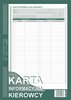 Karta Informacyjna Kierowcy A4 Offset 824-1 /MiP