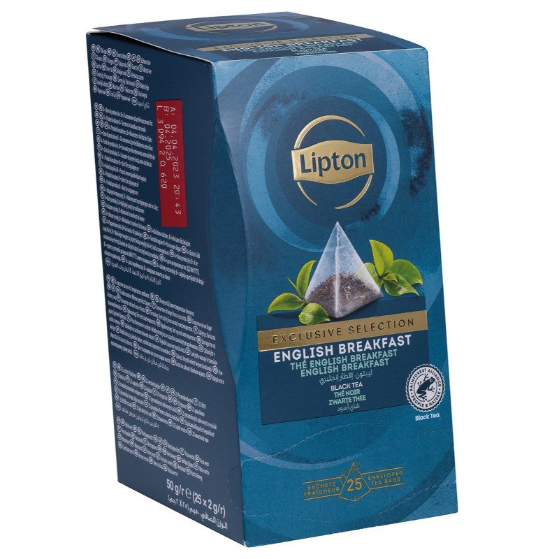 Herbata Lipton Piramidki Exclusive Selection English Breakfast 25 Torebek