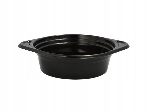 Pojemniki na zupę REUSE PP 500ml czarne 12szt. /Papstar