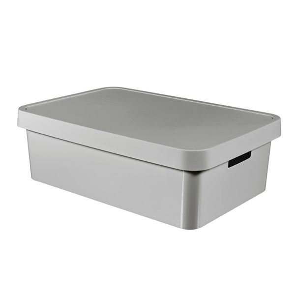 Pojemnik 30L z Przykrywką  Infinity Szary / Curver 233996