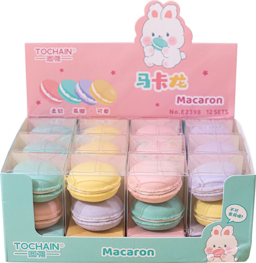 Gumka Do Mazania 2szt. Macaron /Tochain