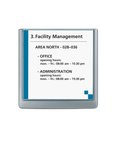 Tabliczka Informacyjna 149x148.5 Click Sign / Durable 486237