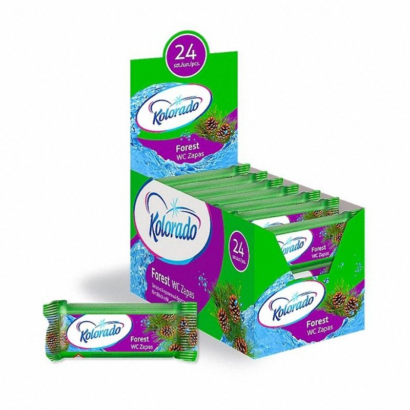 Kostka Do Wc Leśny Zapas/Kolorado