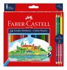 Kredki Ołówkowe Zamek Edycja Limitowana Wawel 24 Kol.+3 Kredki Dwustronne Faber-Castell