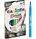 Pisaki Carioca BRUSH TIP 10 kolorów (42937 )