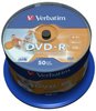 Płyta Dvd-R Verbatim Azo 47Gb Prędkość 16X Cake 50Szt. Do Nadruku