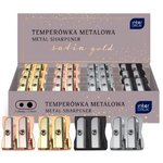 Temperówka podwójna metal Satin Gold