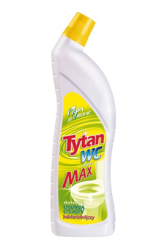 Tytan Płyn do WC 1,2L Max Żółty