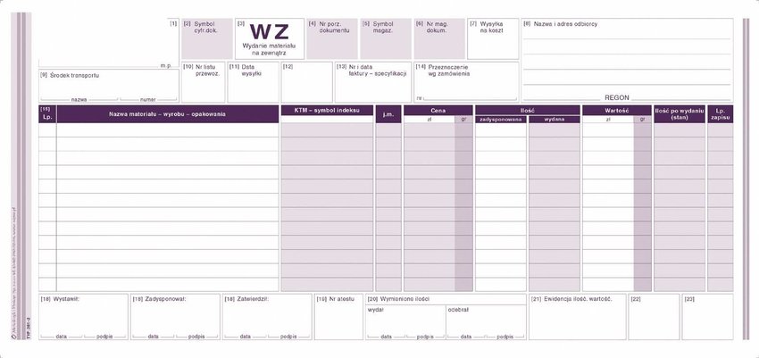 WZ 1/3 A3 Wielok. Poziom 361-2 /MiP