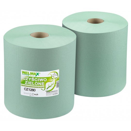 Czyściwo Welmax Zielone CZ1 280m 1-warstwowe (szt.)
