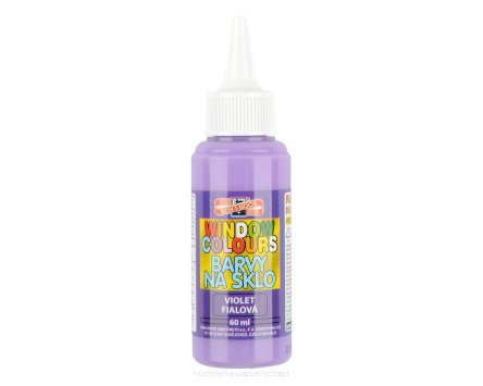 Farba Witrażowa 60ml 9742006 Fioletowa /Koh-I-Noor