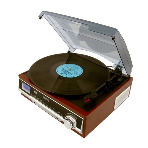 Gramofon z radiem i Bluetooth/MP3/USB/SD/Nagrywaniem Camry CR 1168