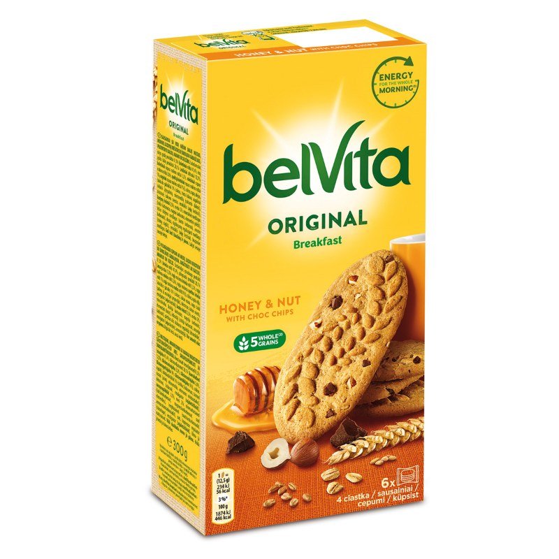 Ciastka Belvita Honey&Nuts 300g