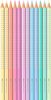 Kredki Ołówkowe Sparkle Pastel 12 Kol.Opakowanie Metalowe Faber-Castell
