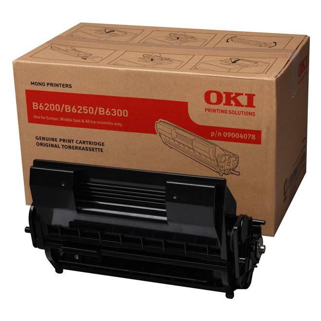 OKI [09004078] B6200/B6250/B6300 Czarny (Oryg.)