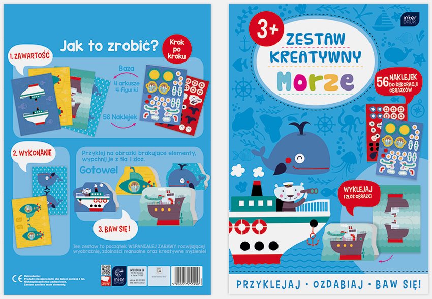 Zestaw Kreatywny Morze  /Interdruk