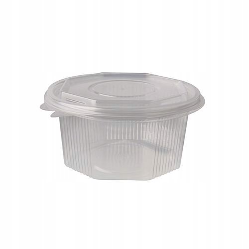 Pojemniki z pokrywką PP 1000 ml ośmiokąt 50szt.  /Papstar