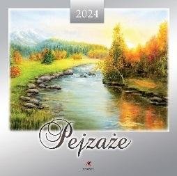  Kalendarz 2024 Pejzaże 33X33CM