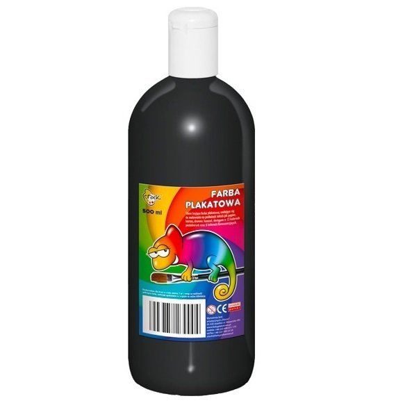 Farba Plakatowa 500ml Czarna Sweet Colours / Otocki